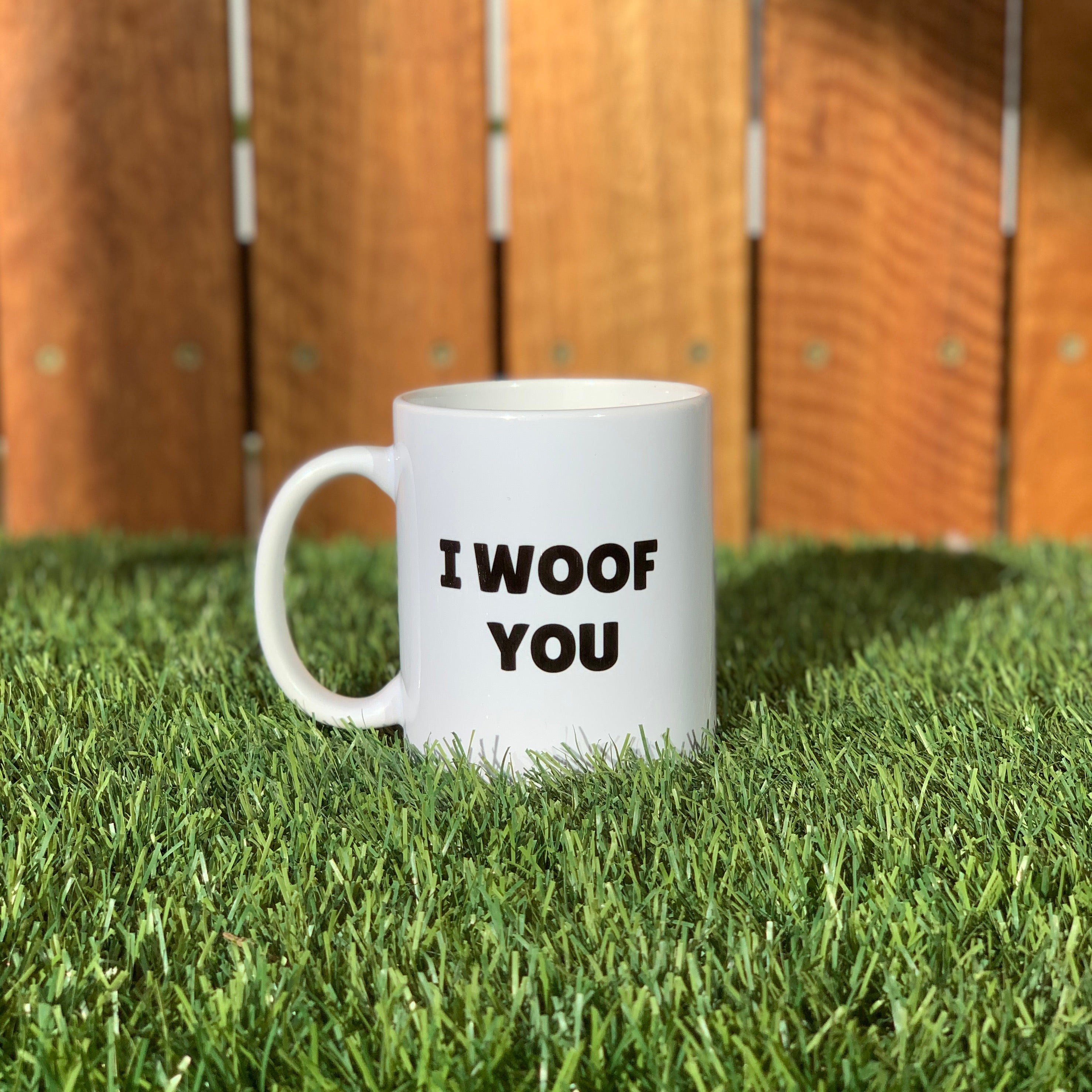 I woof you mug best sale