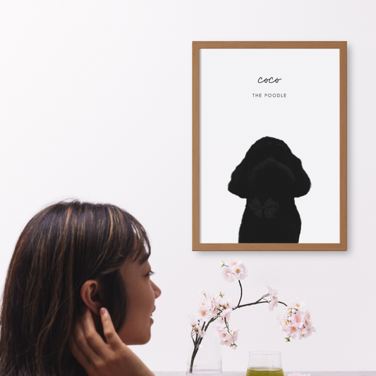 Maxibon Pet Silhouette Graphic Print