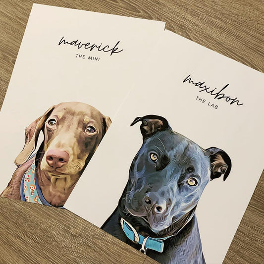 Classic Maxibon Pet Graphic Print